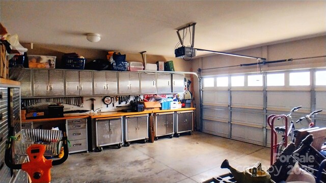 22 Florian Ln, Fletcher, NC 28732 - garage with a garage door opener