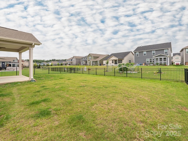 1711 Woodend Dr, Indian Trail, NC 28079 - fenced backyard with a residential view
