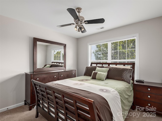 178 Black River Rd, Fletcher, NC 28732 - carpeted bedroom featuring baseboards and ceiling fan
