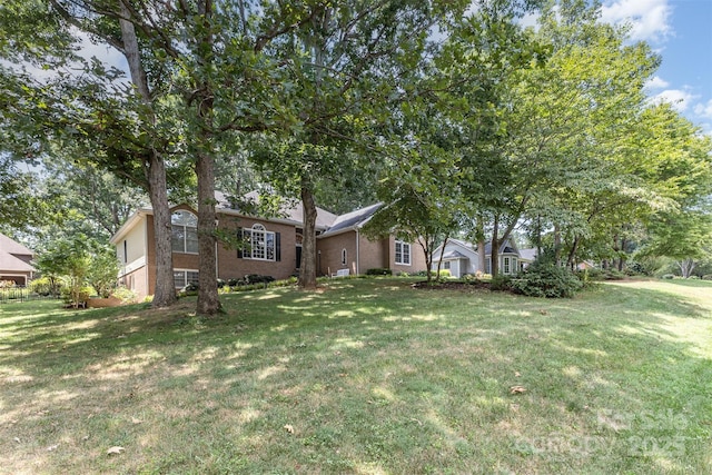 101 Citation Ln, Gastonia, NC 28056 - view of front of house with brick siding and a front lawn