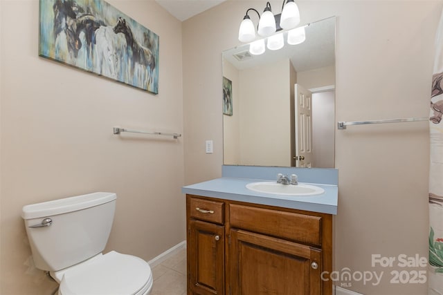 101 Citation Ln, Gastonia, NC 28056 - bathroom with vanity and tile patterned flooring