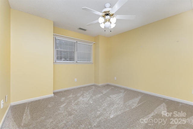 101 Citation Ln, Gastonia, NC 28056 - carpeted empty room featuring baseboards and a ceiling fan