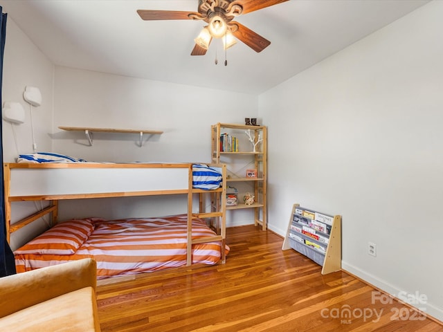 3200 Spring Valley Rd, Charlotte, NC 28210 - bedroom with wood finished floors and baseboards