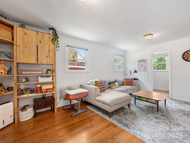 3200 Spring Valley Rd, Charlotte, NC 28210 - living room featuring light wood finished floors