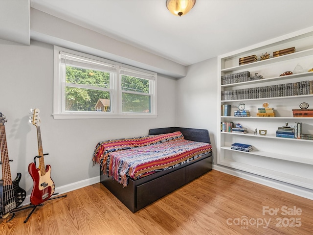 3200 Spring Valley Rd, Charlotte, NC 28210 - bedroom with wood finished floors and baseboards