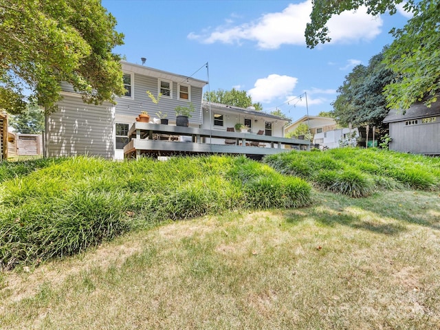 3200 Spring Valley Rd, Charlotte, NC 28210 - back of house featuring a lawn