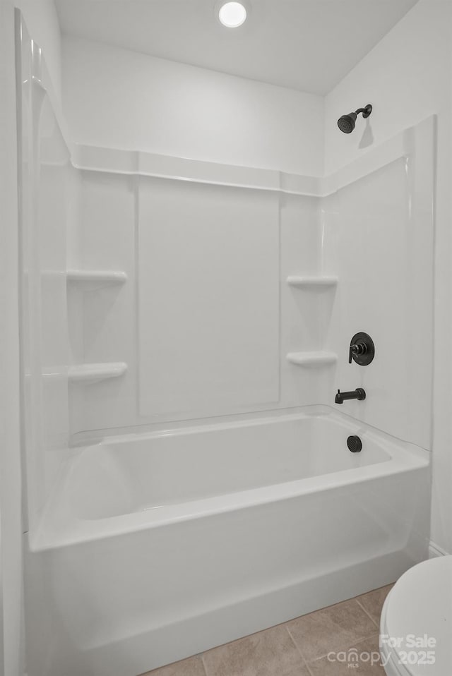 9515 Coast Laurel Ave NW, Concord, NC 28027 - full bathroom with bathing tub / shower combination and tile patterned flooring