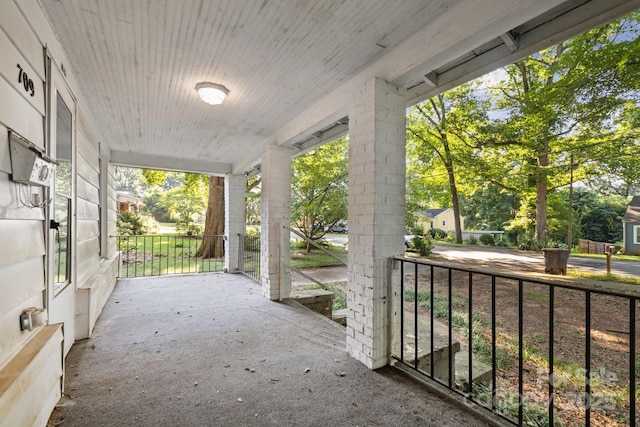 709 E Front St, Statesville, NC 28677 - view of covered porch