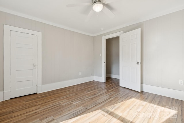 709 E Front St, Statesville, NC 28677 - unfurnished room featuring wood finished floors and ceiling fan