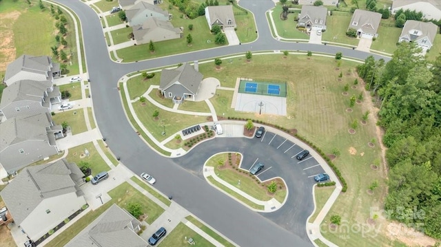 2309 Abundance Ln, Waxhaw, NC 28173 - aerial view of property and surrounding area with nearby suburban area