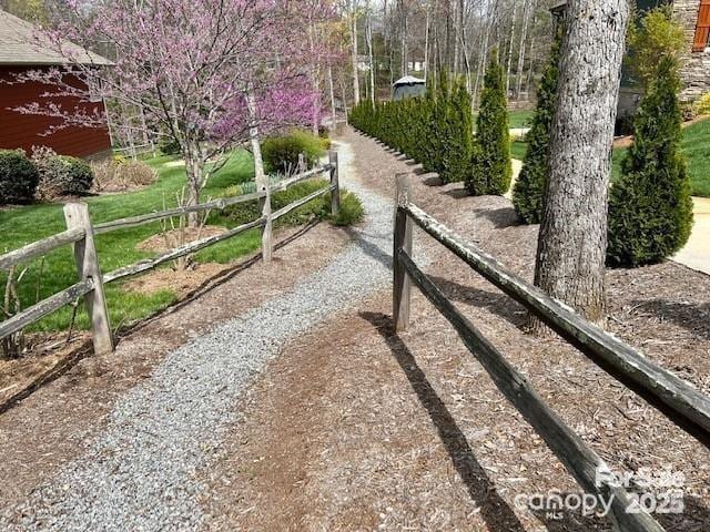 141 Maplewood Ct, Hudson, NC 28638 - view of yard