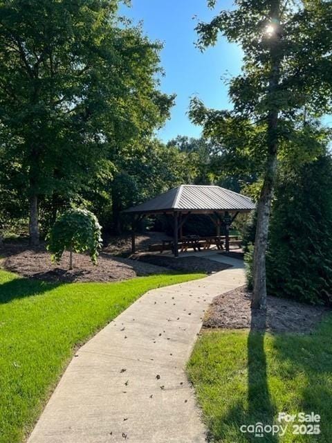 141 Maplewood Ct, Hudson, NC 28638 - view of parking / parking lot featuring a gazebo