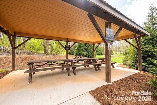 141 Maplewood Ct, Hudson, NC 28638 - view of home's community with a gazebo