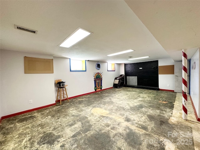 1586 Echo Dr, Lenoir, NC 28645 - basement featuring baseboards