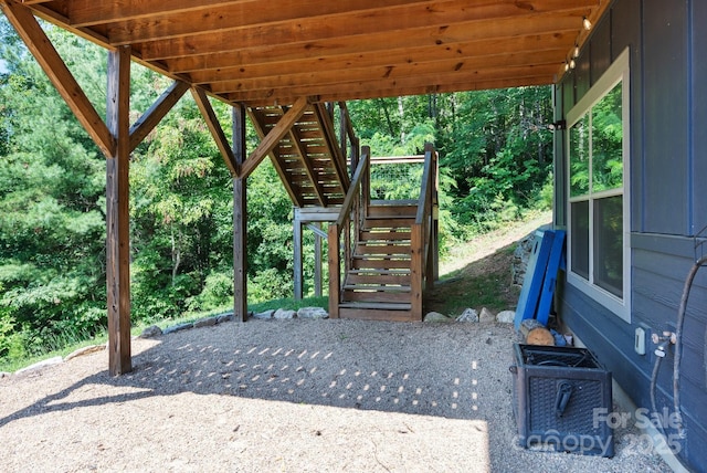 54 Weldon Way, Fairview, NC 28730 - view of patio with stairway