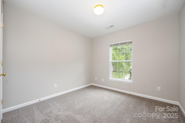 6721 Charter Hills Rd, Charlotte, NC 28277 - spare room featuring carpet and baseboards