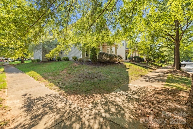 9846 Bailey Rd, Cornelius, NC 28031 - view of front of house with a front yard