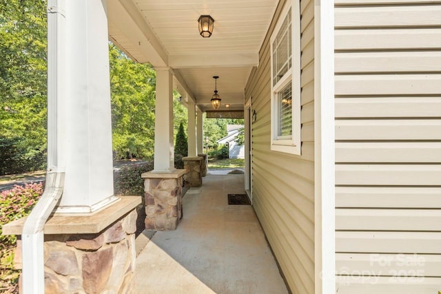 9846 Bailey Rd, Cornelius, NC 28031 - view of covered porch