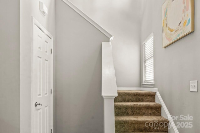 9846 Bailey Rd, Cornelius, NC 28031 - stairs with baseboards