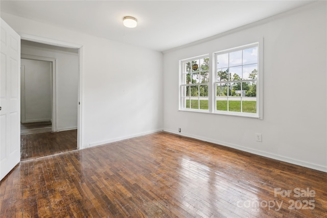 1208 Arch St E Unit 10, Lancaster, SC 29720 - spare room with hardwood / wood-style floors