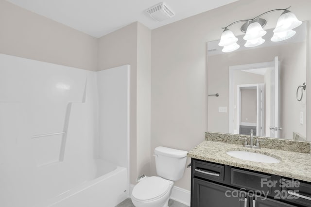 12515 Hashanli Pl, Matthews, NC 28105 - bathroom with vanity and shower / bathtub combination