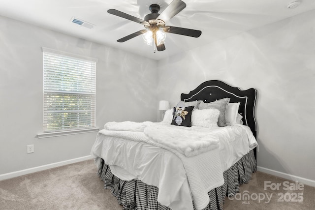 2005 Brightflower Ln, York, SC 29745 - carpeted bedroom featuring baseboards and ceiling fan