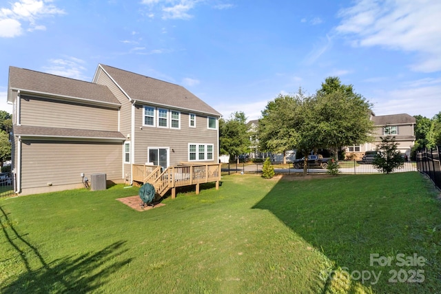 2005 Brightflower Ln, York, SC 29745 - back of property featuring a deck