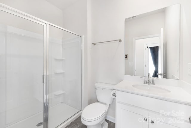 3013 Whipcord Dr, Waxhaw, NC 28173 - bathroom with vanity and a shower stall