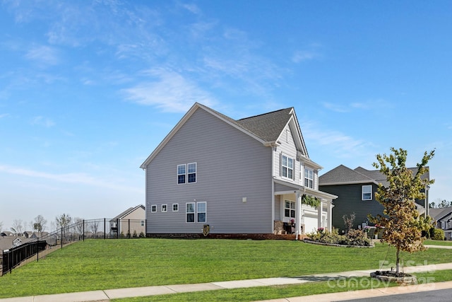 3013 Whipcord Dr, Waxhaw, NC 28173 - view of side of home with a garage
