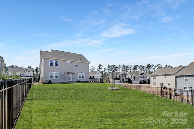 3013 Whipcord Dr, Waxhaw, NC 28173 - back of house featuring a residential view and a fenced backyard