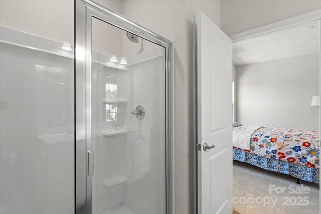 512 Whitehall Cir, Durham, NC 27713 - bathroom with ensuite bath and a shower stall
