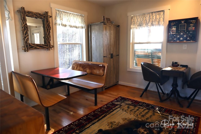 1594 High Valley Way, Lenoir, NC 28645 - dining room with wood finished floors