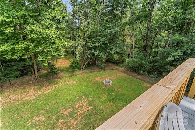 207 Jacksons Run, Morganton, NC 28655 - view of yard