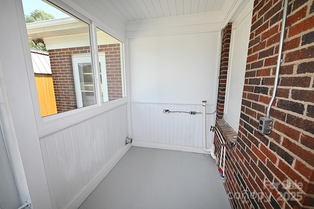 737 8th St SW, Hickory, NC 28602 - view of unfurnished sunroom