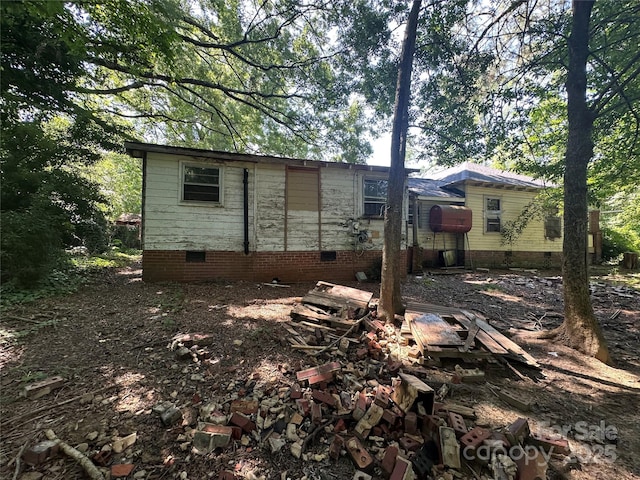 301 Weant St, Salisbury, NC 28144 - back of house with crawl space