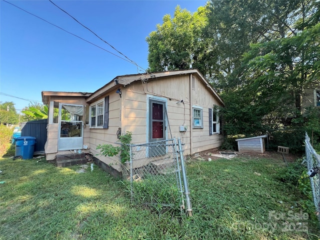 108 W Spruce St, Forest City, NC 28043 - view of property exterior featuring crawl space