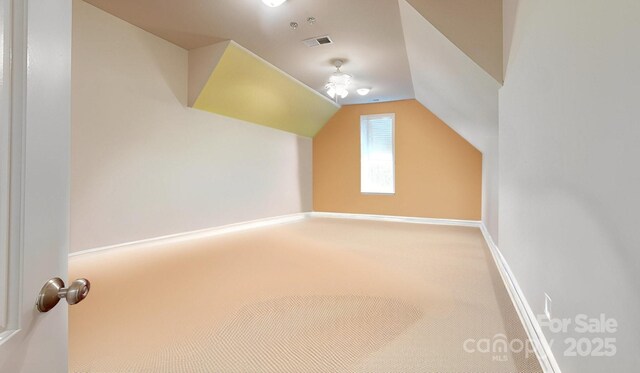 3005 Monterrey Ln, Monroe, NC 28110 - bonus room featuring lofted ceiling and carpet