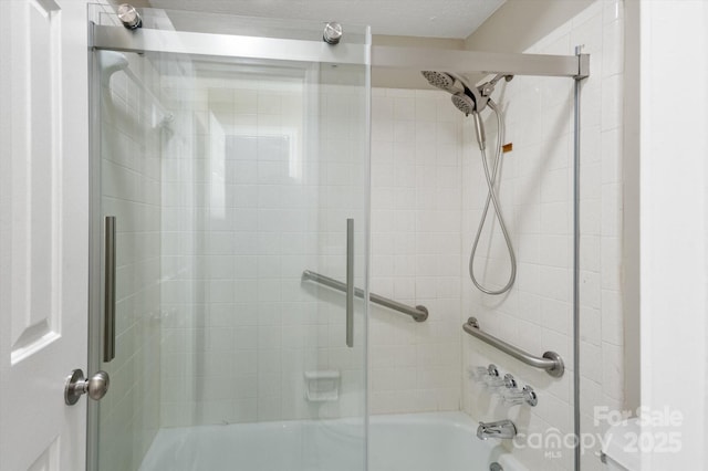 1409 Kensington Rd Unit B-8, Hendersonville, NC 28791 - bathroom with bath / shower combo with glass door