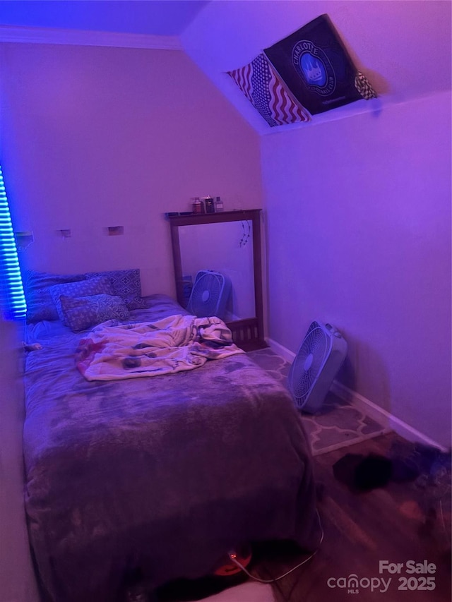 120 Thyme Ln, Statesville, NC 28677 - bedroom with lofted ceiling