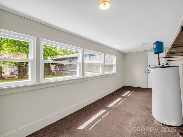 118 Railroad Ave, Brevard, NC 28712 - unfurnished sunroom featuring water heater and plenty of natural light