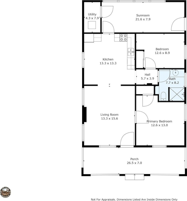 118 Railroad Ave, Brevard, NC 28712 - view of room layout