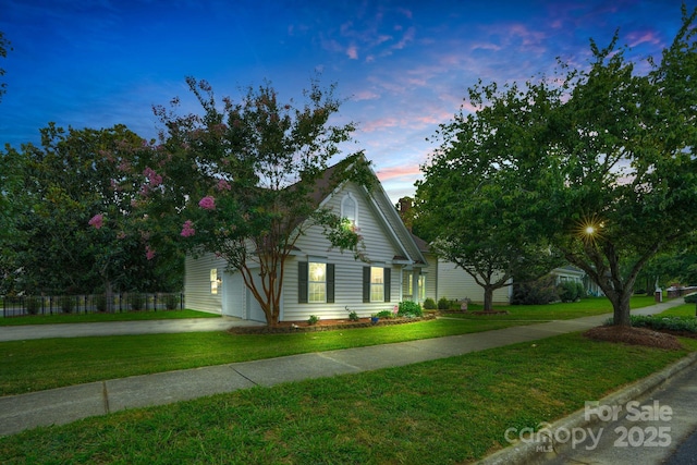 5901 Creft Cir, Indian Trail, NC 28079 - view of property hidden behind natural elements with driveway and a garage