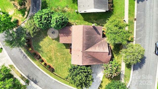 5901 Creft Cir, Indian Trail, NC 28079 - aerial view of property and surrounding area