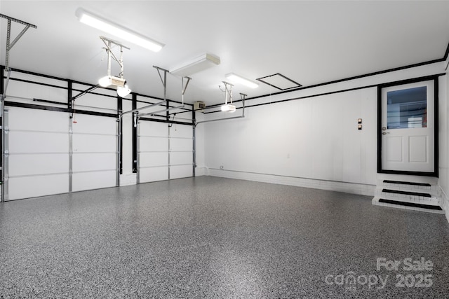 10700 Chestnut Hill Dr, Matthews, NC 28105 - garage with a garage door opener