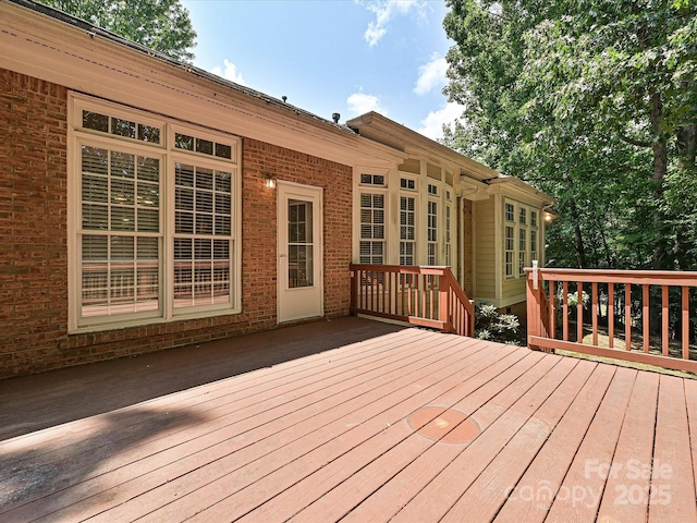 10638 Moss Mill Ln, Charlotte, NC 28277 - view of wooden deck