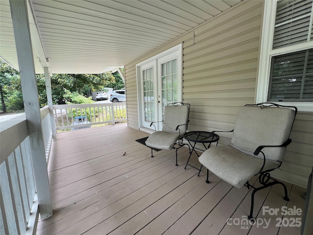 130 Sherwood Dr, Lake Lure, NC 28746 - porch with french doors