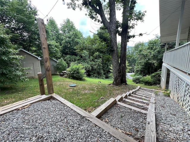 130 Sherwood Dr, Lake Lure, NC 28746 - view of green lawn