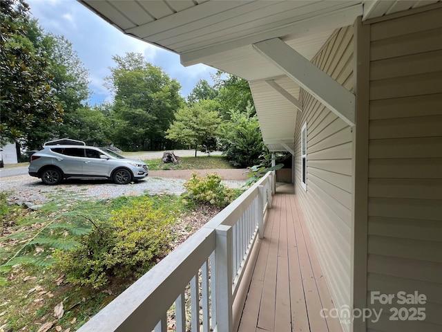 130 Sherwood Dr, Lake Lure, NC 28746 - view of deck