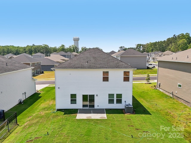 1997 Paddlewheel Dr, Stanley, NC 28164 - back of house with a patio and a residential view