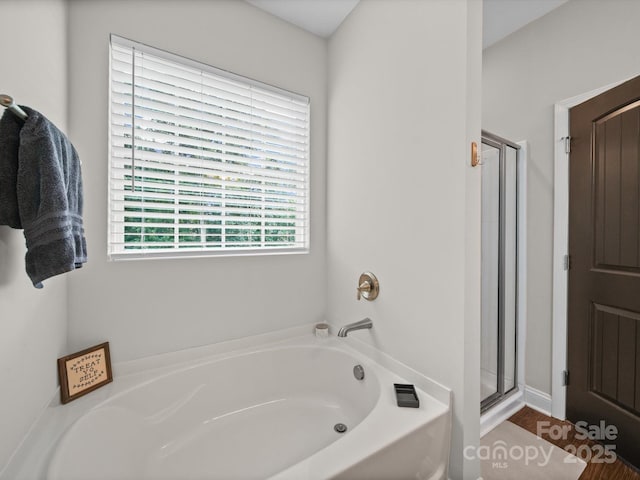 8810 Crape Myrtle Dr, Stanfield, NC 28163 - full bath with a bath and a stall shower
